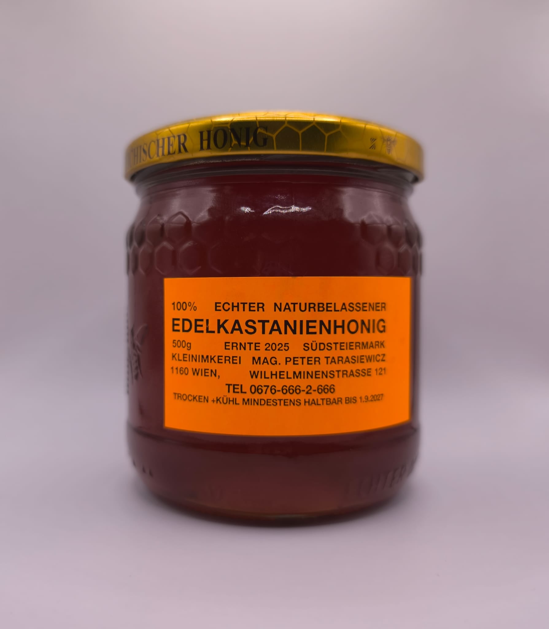 Edelkastanienhonig · Steiermark · Imkerei Tarasiewicz