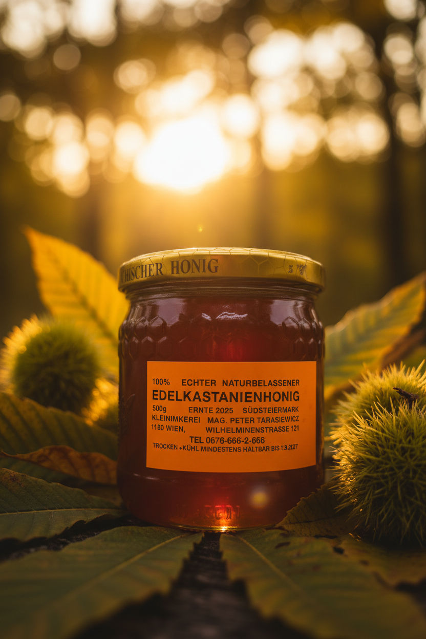 Edelkastanienhonig · Steiermark · Imkerei Tarasiewicz