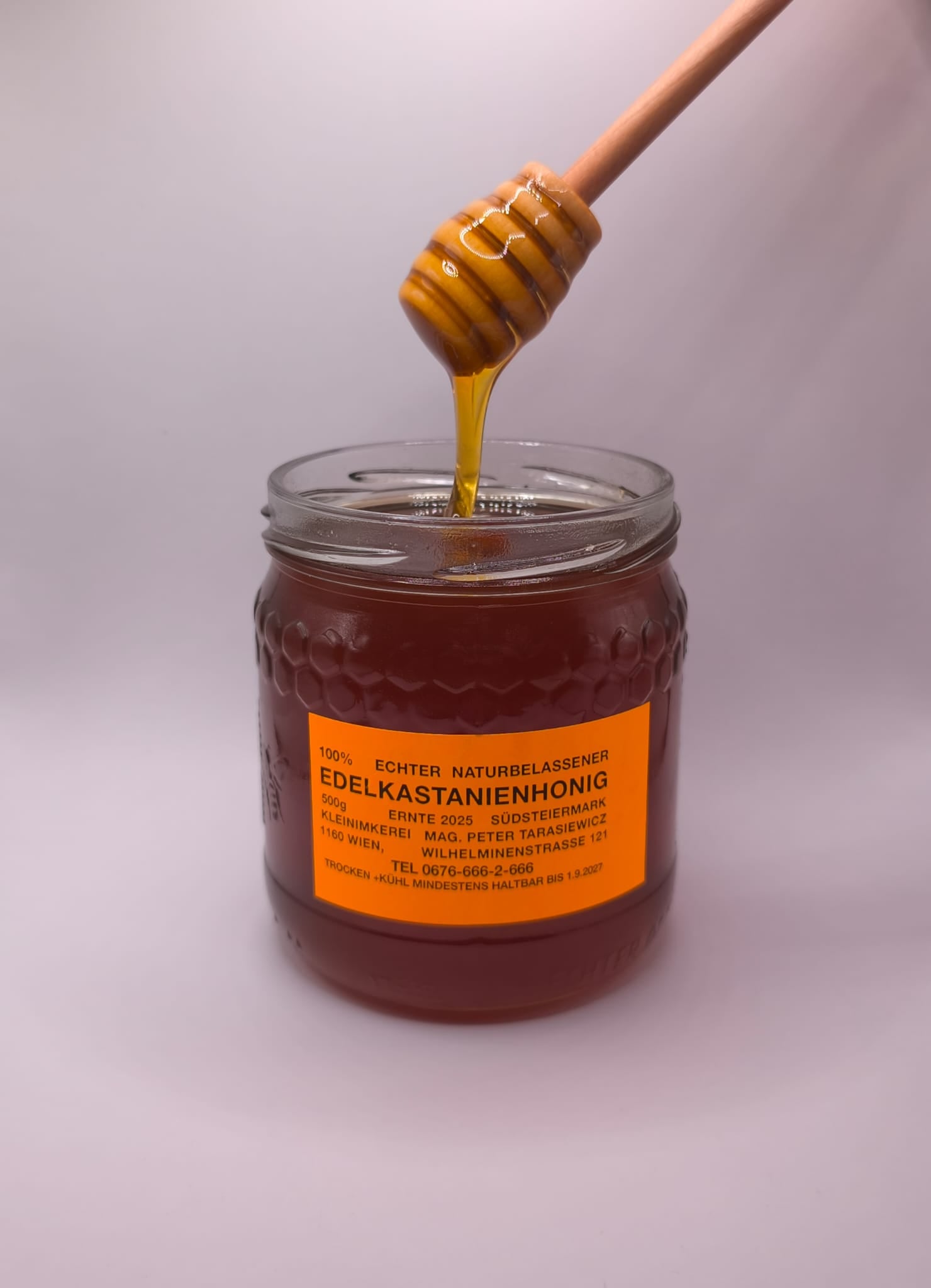 Edelkastanienhonig · Steiermark · Imkerei Tarasiewicz