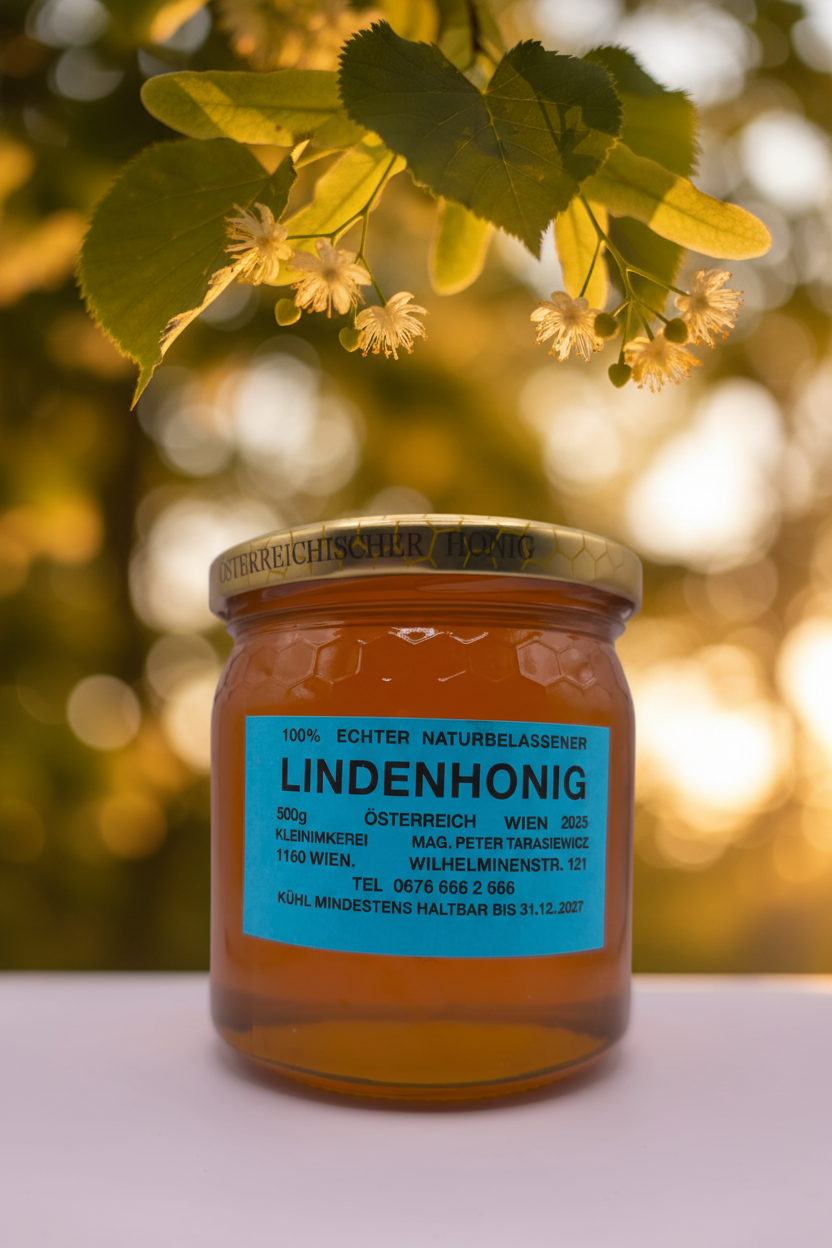 Lindenhonig · Wien · Imkerei Tarasiewicz